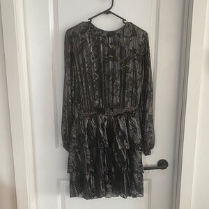 Zara Black and silver Dress